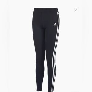 Sold] ADIDAS GIRLS 3-STRIPES LEGGINGS SPORTSWEAR TRAINING
